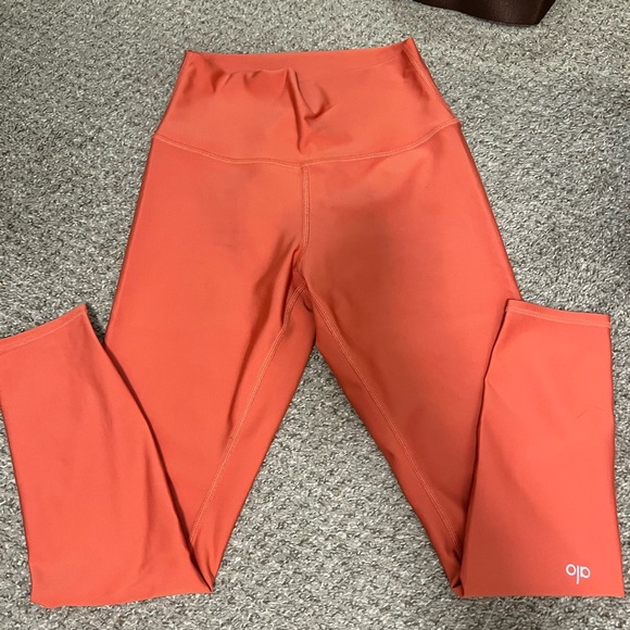 ALO Yoga Pants - ALO Yoga Coral High-Rise Leggings